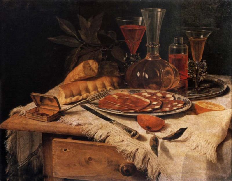 Christian Berentz The elegant Jause oil painting image